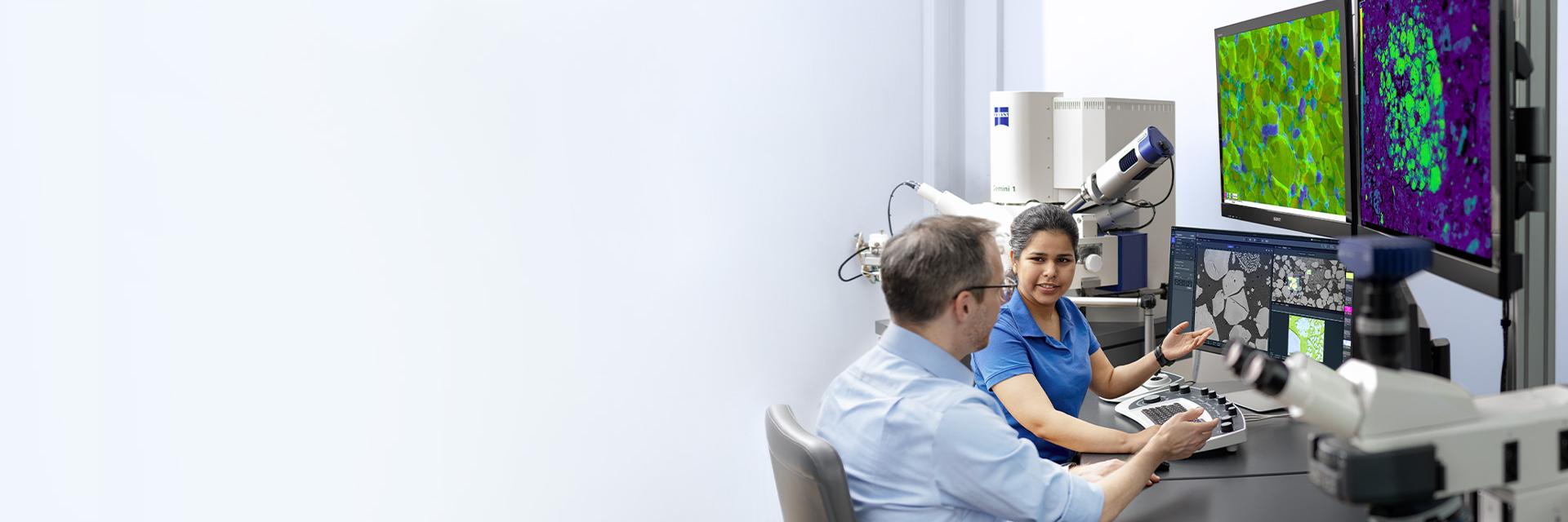 ZEN core es el software de control para cualquier microscopio óptico o electrónico de ZEISS, que permite una microscopía correlativa y un análisis avanzado de imágenes.
